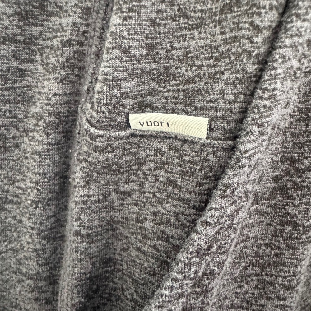 Vuori Ponto Performance Pant DreamKnit Joggers Large Charcoal Heather Athleisure - Picture 6 of 13